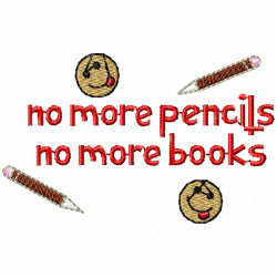 School Embroidery Design 3 School Embroidery Design 3